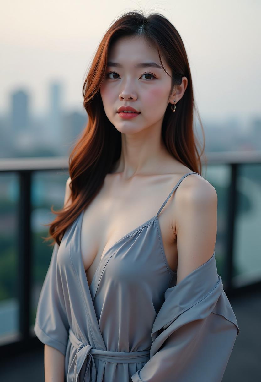 石板路上的少年